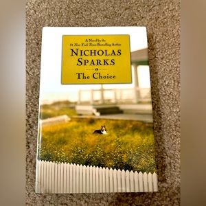 NEW Nicholas Sparks book “THE CHOICE” Hardback